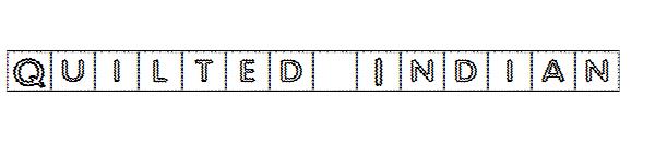 Quilted Indian字体