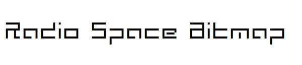 Radio Space Bitmap字体