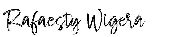Rafaesty Wigera字体