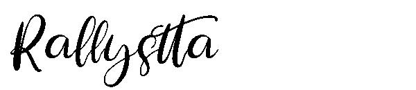 Rallystta字体