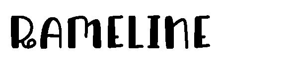 Rameline字体