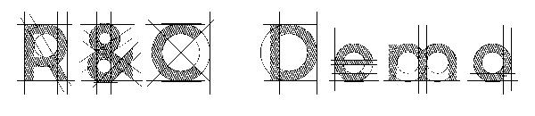 R&C Demo字体