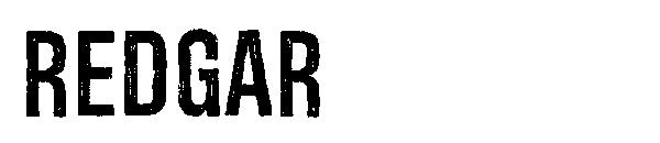 Redgar字体