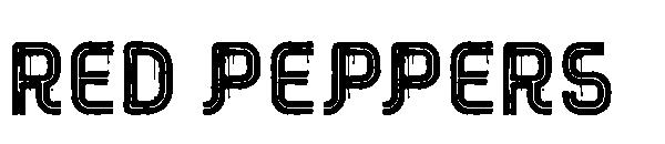 RED Peppers字体
