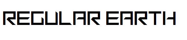 Regular Earth字体