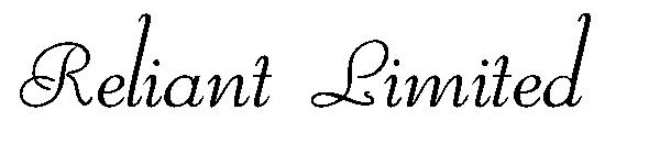 Reliant Limited字体