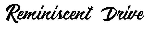 Reminiscent Drive字体