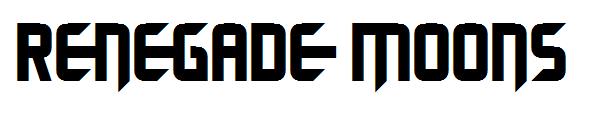Renegade Moons字体