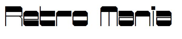 Retro Mania字体