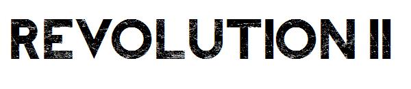 REVOLUTION II字体