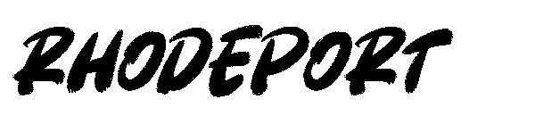 Rhodeport字体