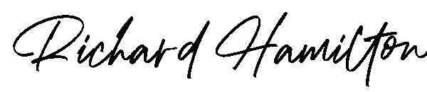 Richard Hamilton字体