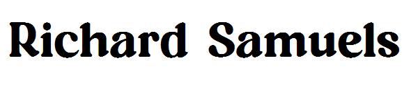 Richard Samuels字体