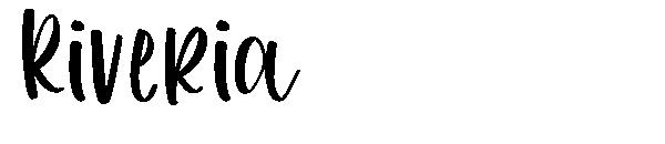 Riveria字体