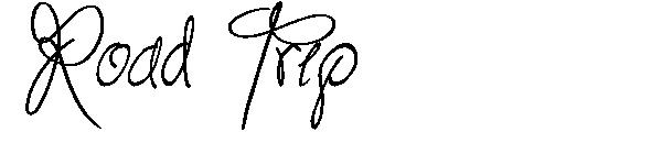 Road Trip字体