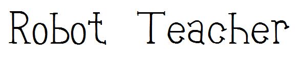 Robot Teacher字体