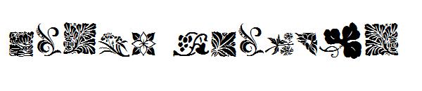 Rough Flowers字体