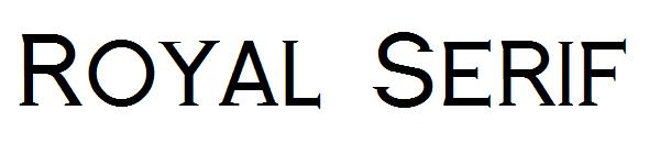 Royal Serif字体