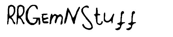 RRGemNStuff字体
