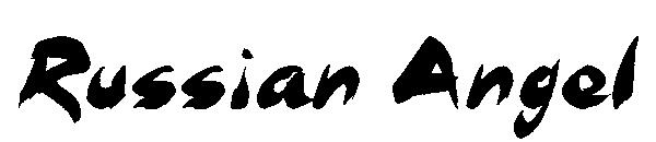 Russian Angel字体