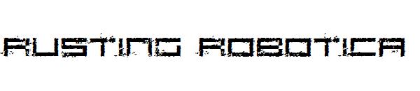 Rusting Robotica字体