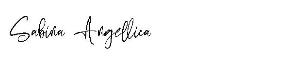 Sabina Angellica字体