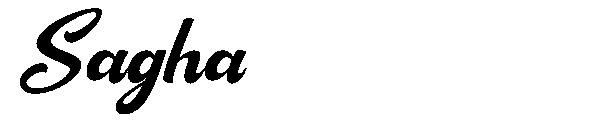Sagha字体