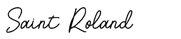 Saint Roland字体