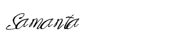 Samanta字体