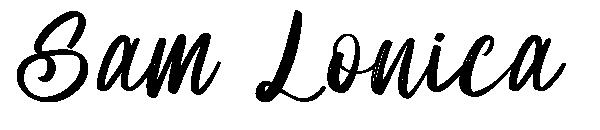 Sam Lonica字体