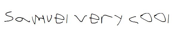 samuel very cool字体字体