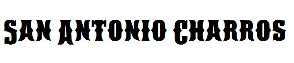 San Antonio Charros字体