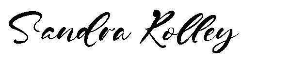 Sandra Rolley字体