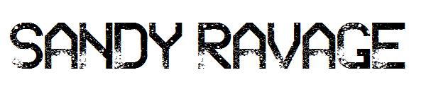 Sandy Ravage字体