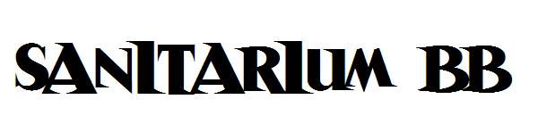 Sanitarium BB字体