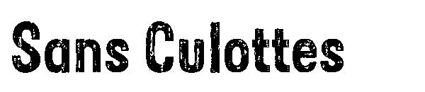 Sans Culottes字体