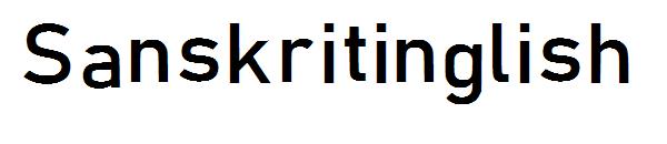 Sanskritinglish字体