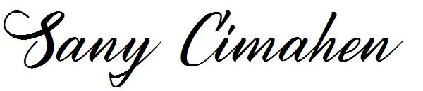 Sany Cimahen字体