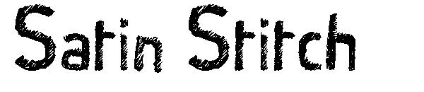 Satin Stitch字体