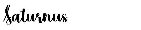 Saturnus字体