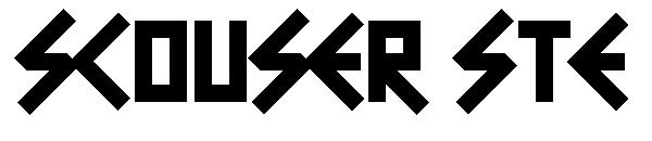 Scouser Ste字体