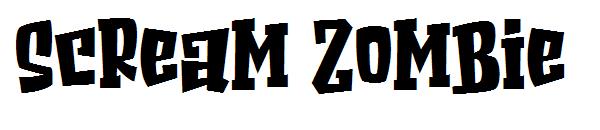 Scream Zombie字体
