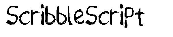 ScribbleScript字体