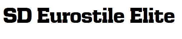 SD Eurostile Elite字体