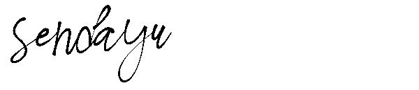 Sendayu字体
