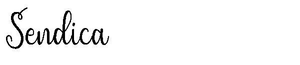 Sendica字体