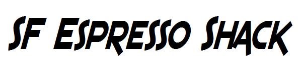 SF Espresso Shack字体