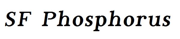 SF Phosphorus字体