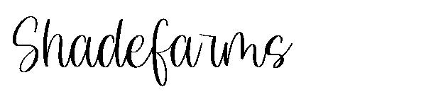 Shadefarms字体