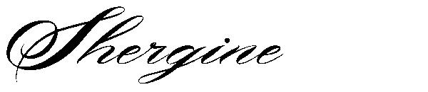 Shergine字体